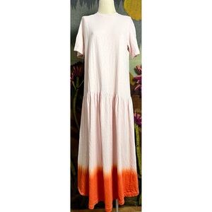 Free People Ombré Maxi Dress S FLAWED